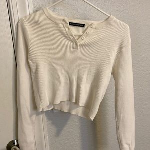 Brandy cropped sweater
